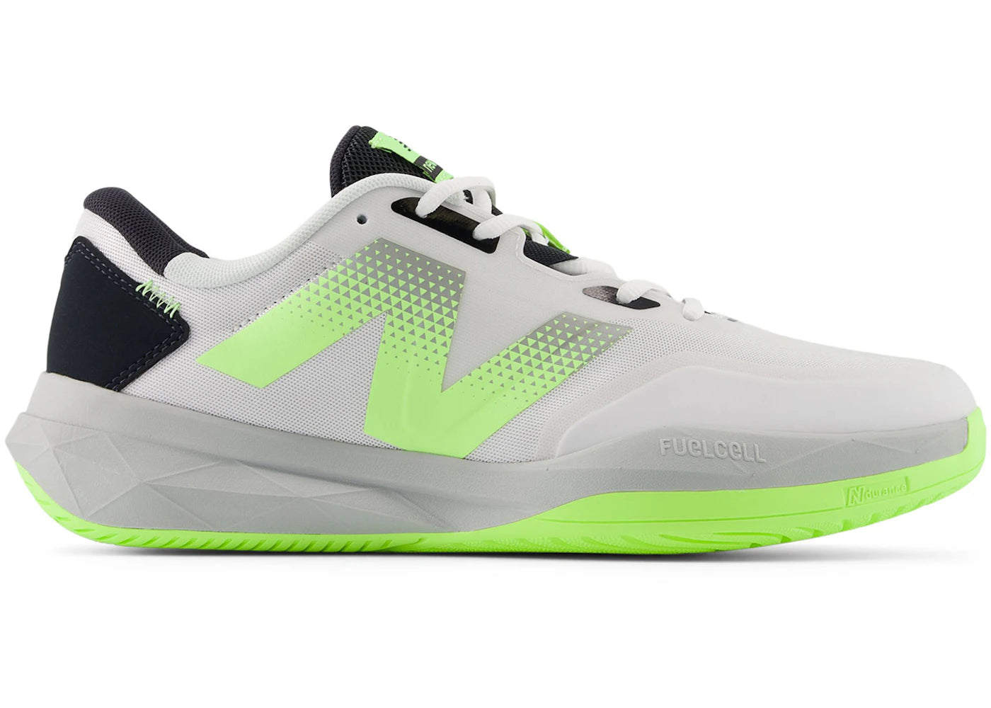 New Balance FuelCell 796v4 White Bleached Lime Glo Black