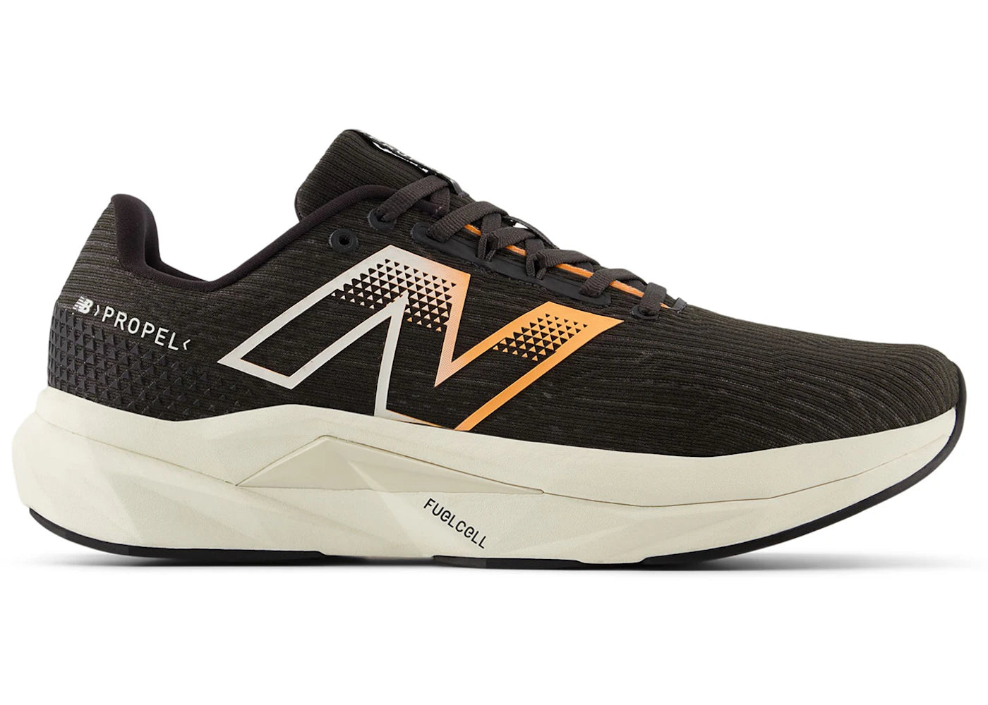 New Balance FuelCell Propel v5 Black Hot Mango Black Cement