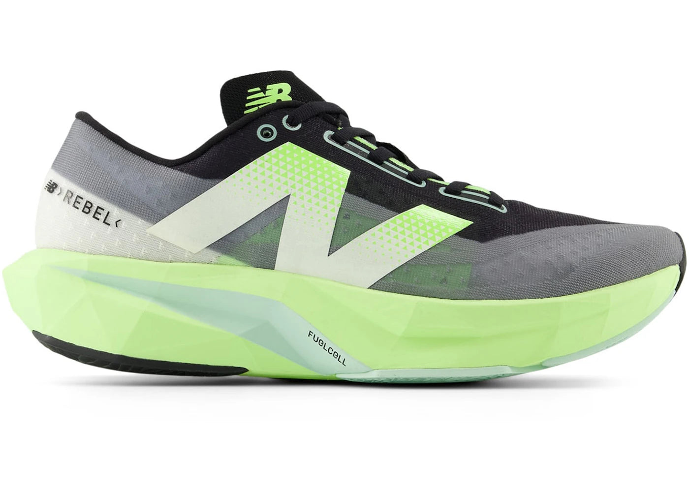 New Balance FuelCell Rebel v4 Black Lime