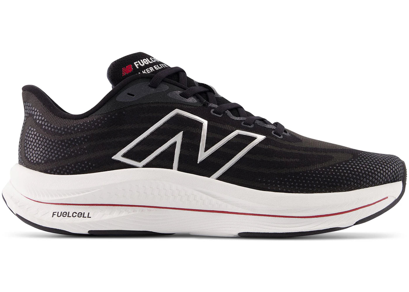 New Balance FuelCell Walker Elite Black Team Red Silver