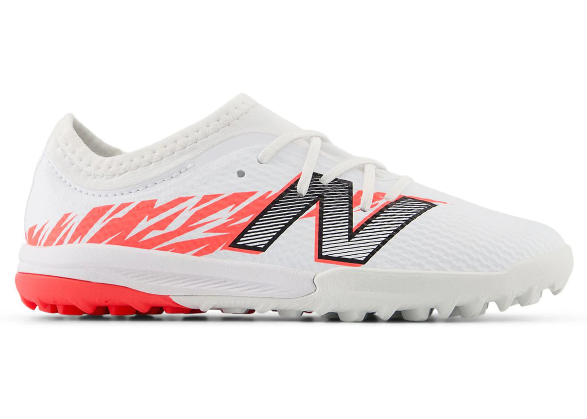 New Balance Furon V8 Team Junior TF White Energy Red Black (PS/GS)