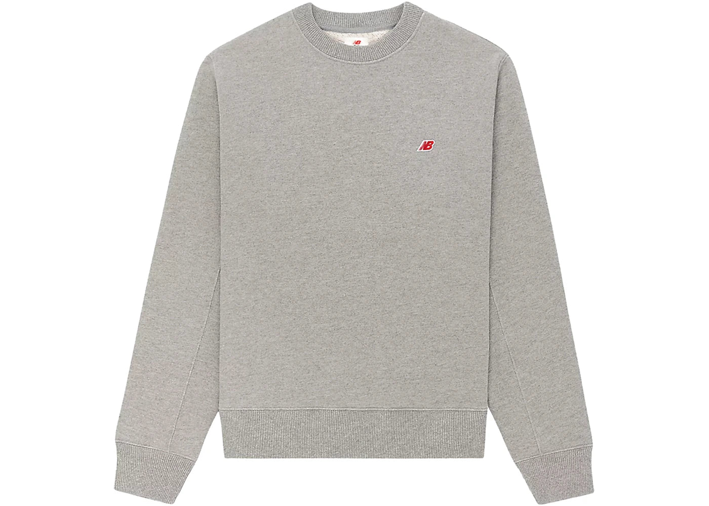 New Balance Made in USA Core Crewneck Sweatshirt Athletic Grey
