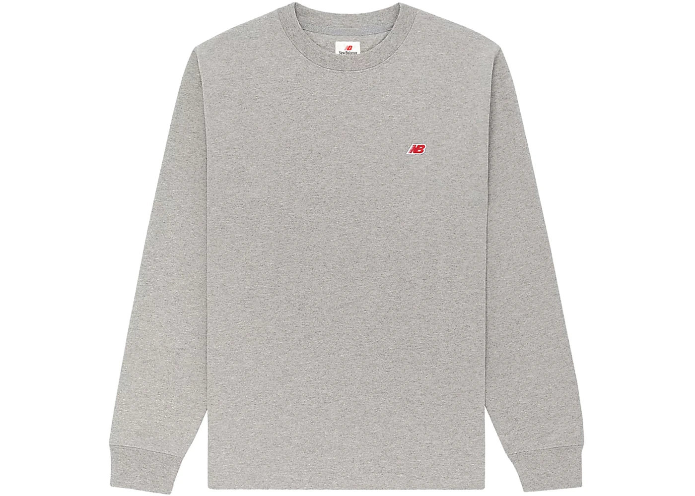 New Balance Made in USA Core L/S T-Shirt Athletic Grey