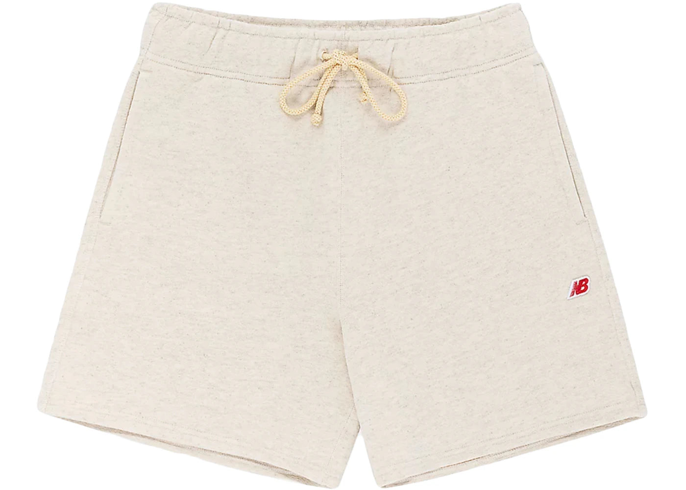 New Balance Made in USA Core Shorts Oatmeal Heather