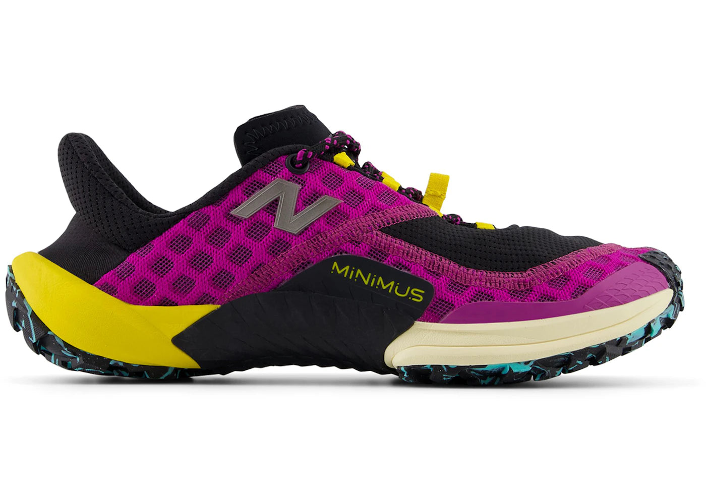 New Balance Minimus Trail Purple Fuchsia Black Ginger Lemon (Women's)