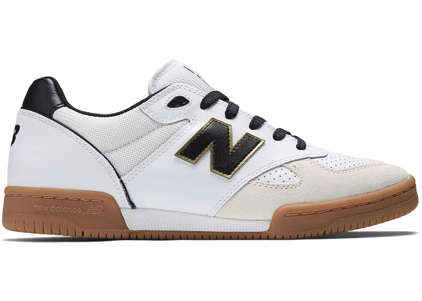 New Balance Numeric 600 Tom Knox White Black