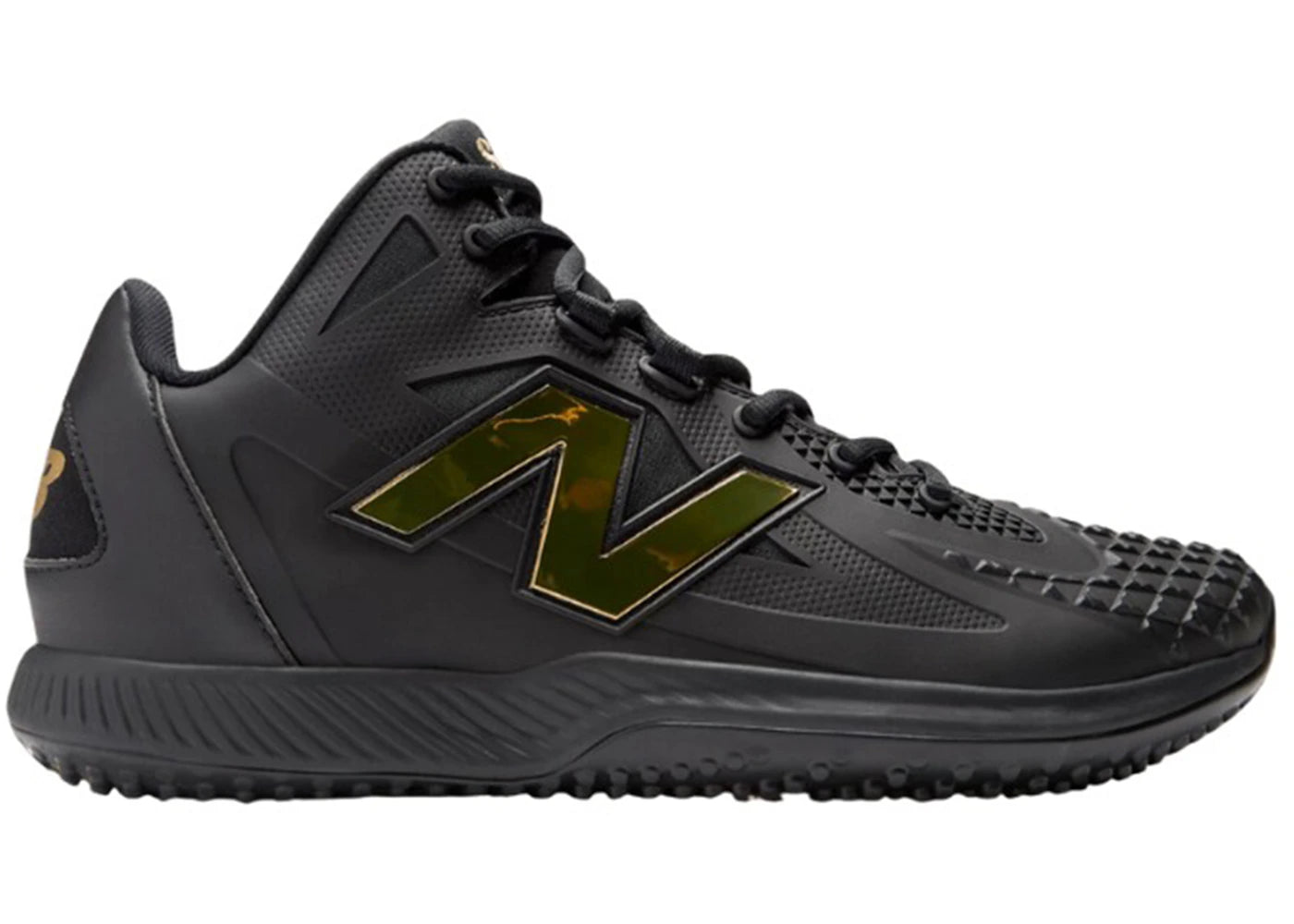 New Balance Ohtani 1 TF Black Metallic Gold