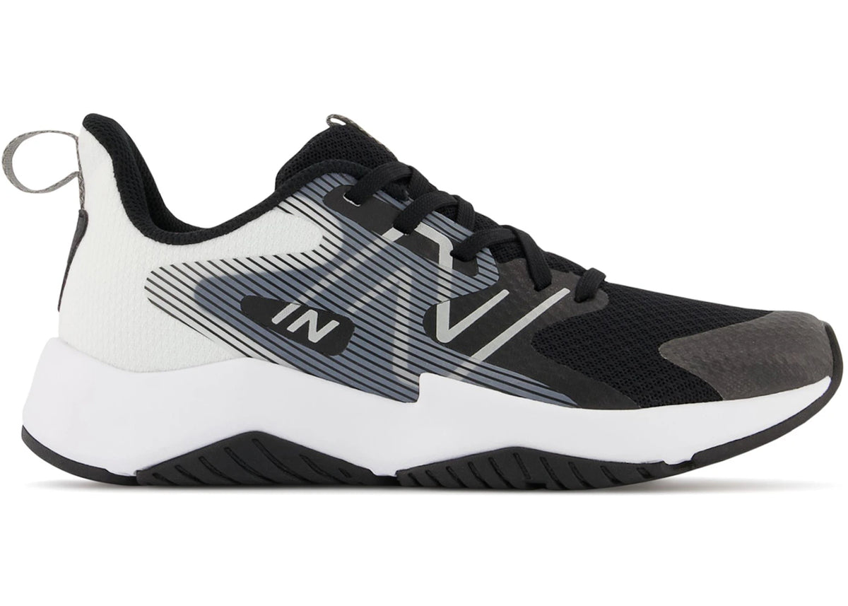 Side Raves New Balance Rave Run v2 Black White (GS) – Side Kicks