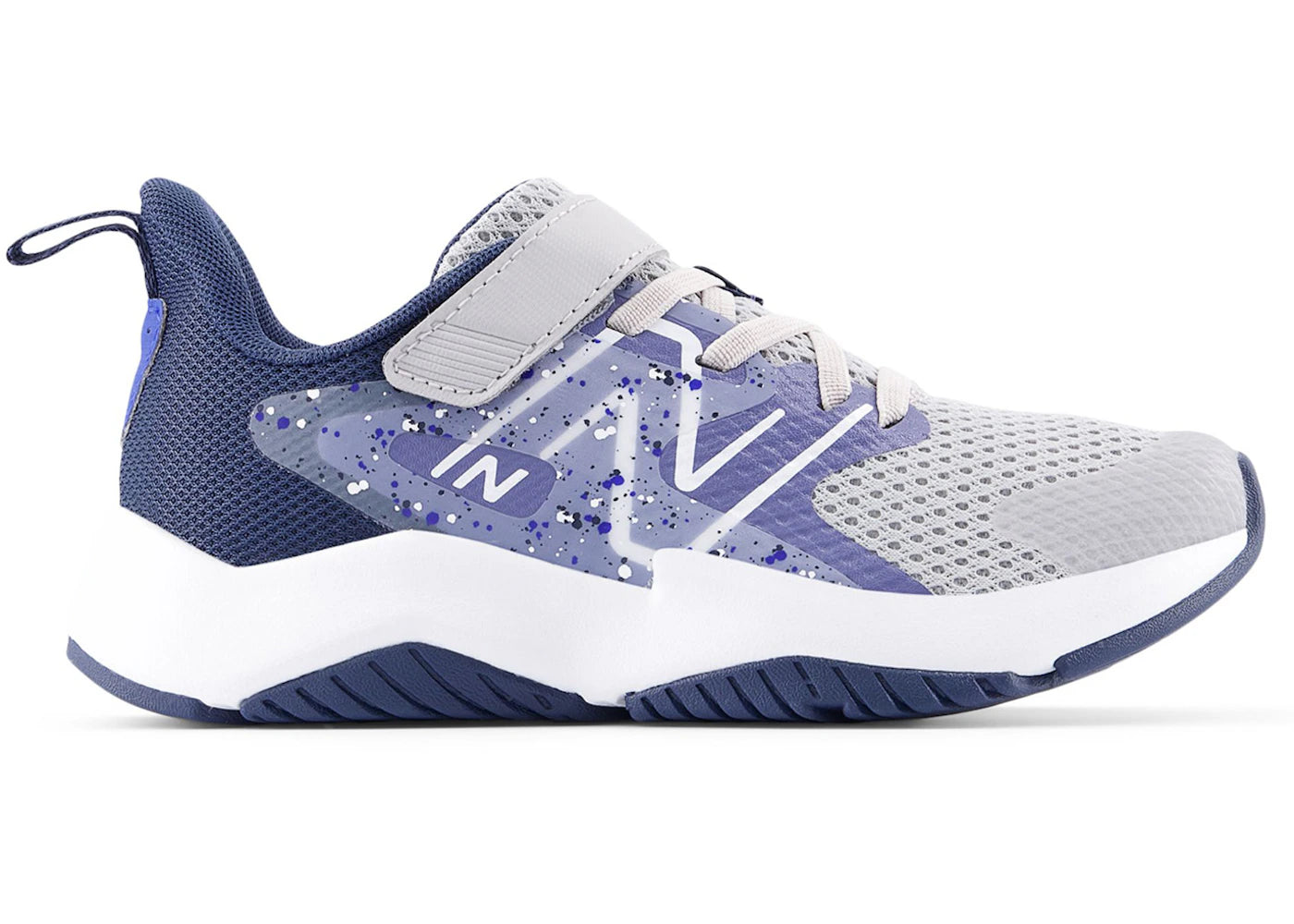 New Balance Rave Run v2 Bungee Lace Raincloud Dream State Nb Navy (PS)
