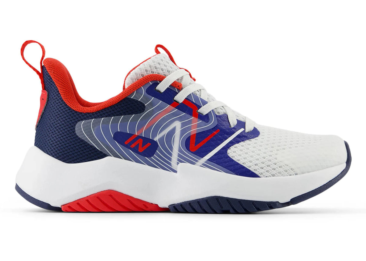 Neon Rave Run New Balance Rave Run v2 Team Royal White True Red (PS) – Side Kicks