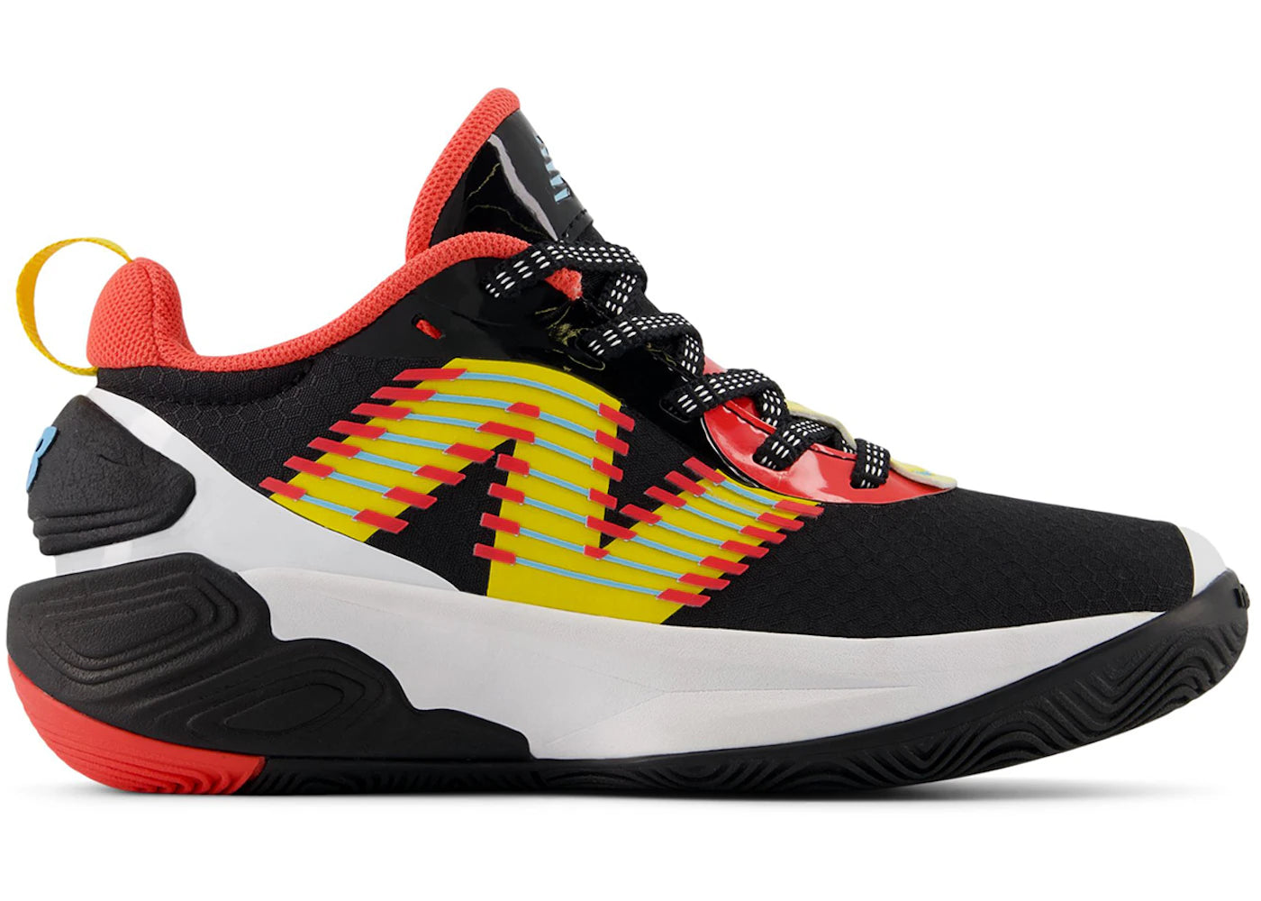 New Balance TWO WXY v5 Black White Blast Red (PS)