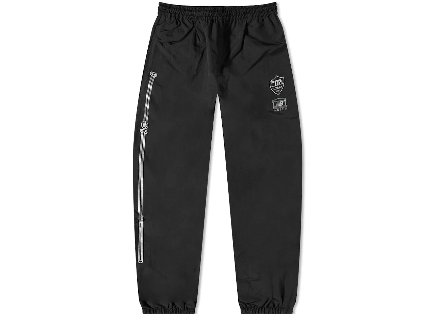 New Balance x Aries As Roma Pre-Game Pant Black