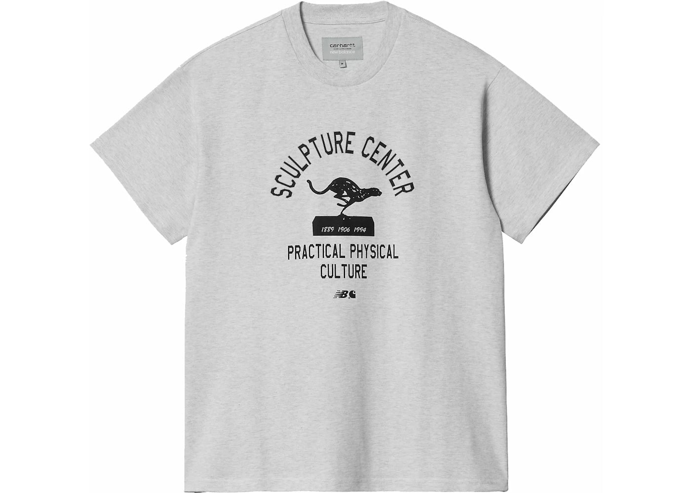 New Balance x Carhartt WIP Short Sleeve Tee Sea Salt Heather