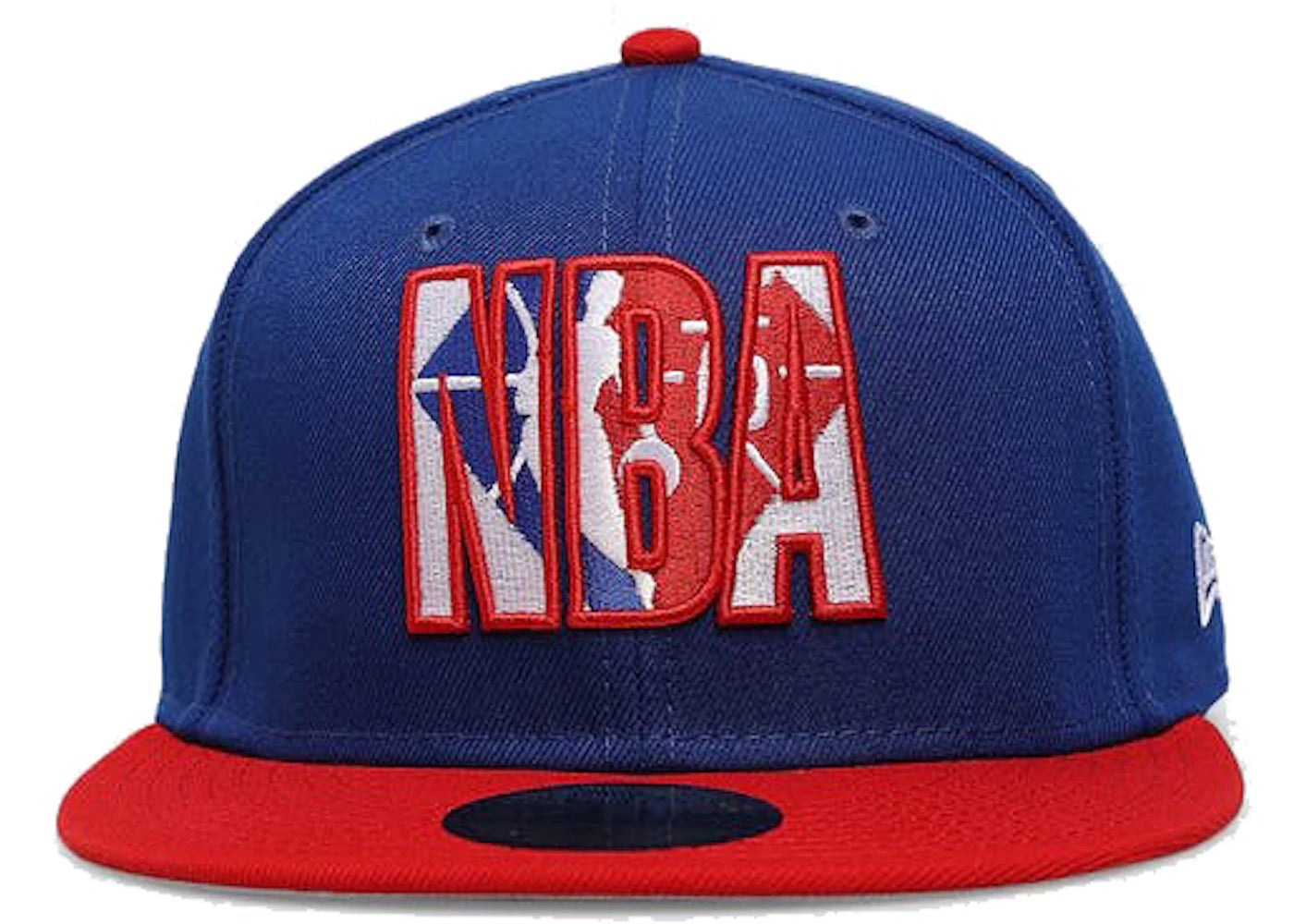New Era 75th Anniversary NBA '21 Draft 59Fifty Fitted Hat Navy/Red
