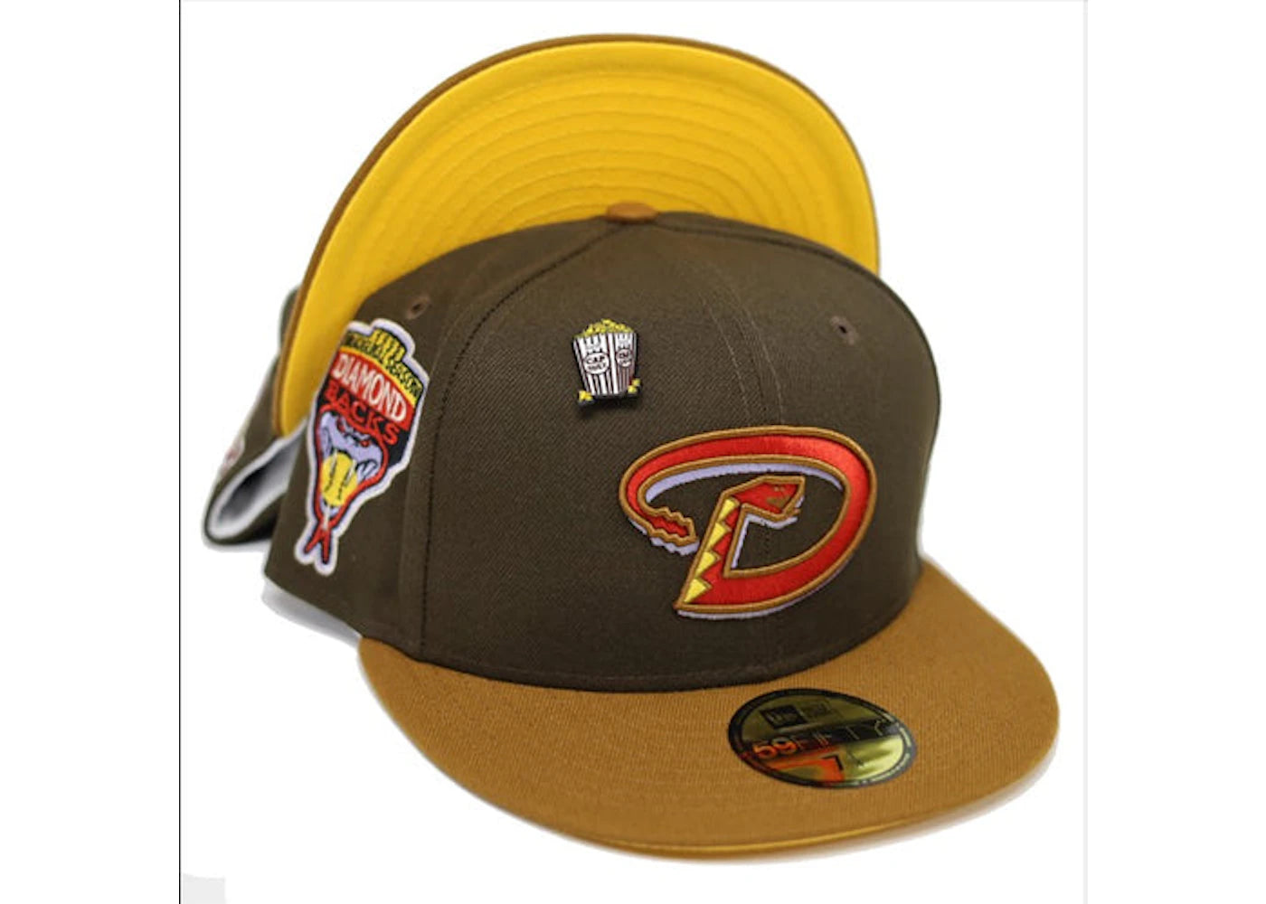 New Era Arizona Diamondbacks Movie Collection Inaugural Season Patch C ...