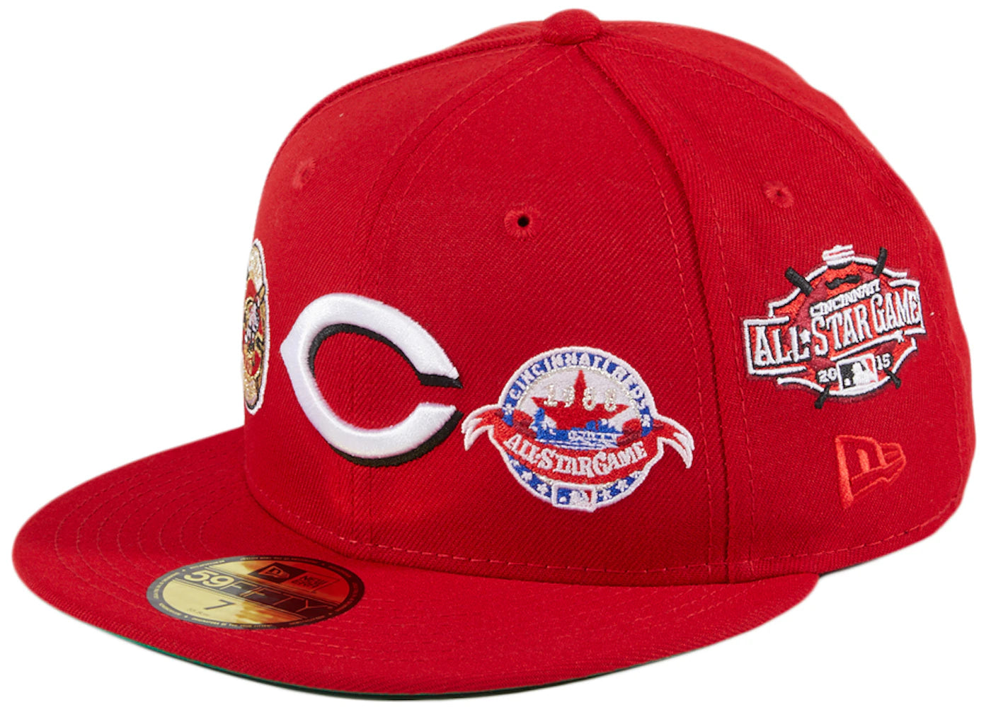 New Era Cincinnati Reds All Star Game History Patch Hat Club Exclusive ...