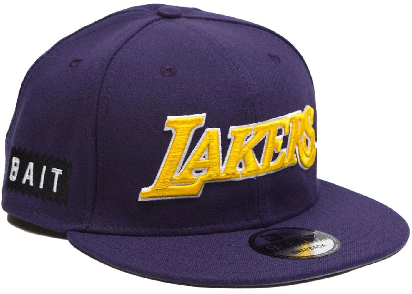 New Era x BAIT Los Angeles Lakers Alt OTC 9Fifty Snapback Cap Purple