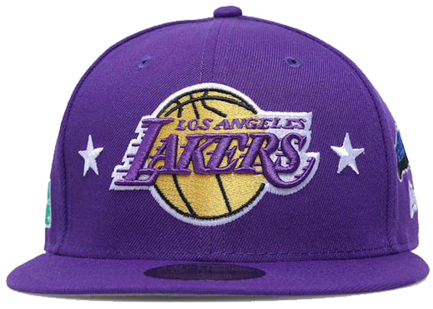 New Era Los Angeles Lakers City Transit 59Fifty Fitted Hat Purple
