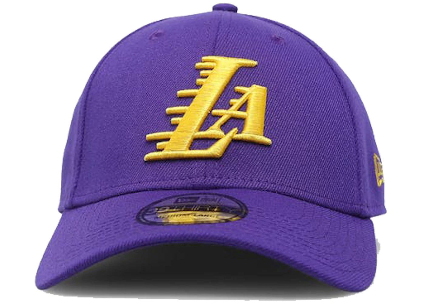 New Era Los Angeles Lakers Dissected 39Thirty Stretch Fit Hat Purple