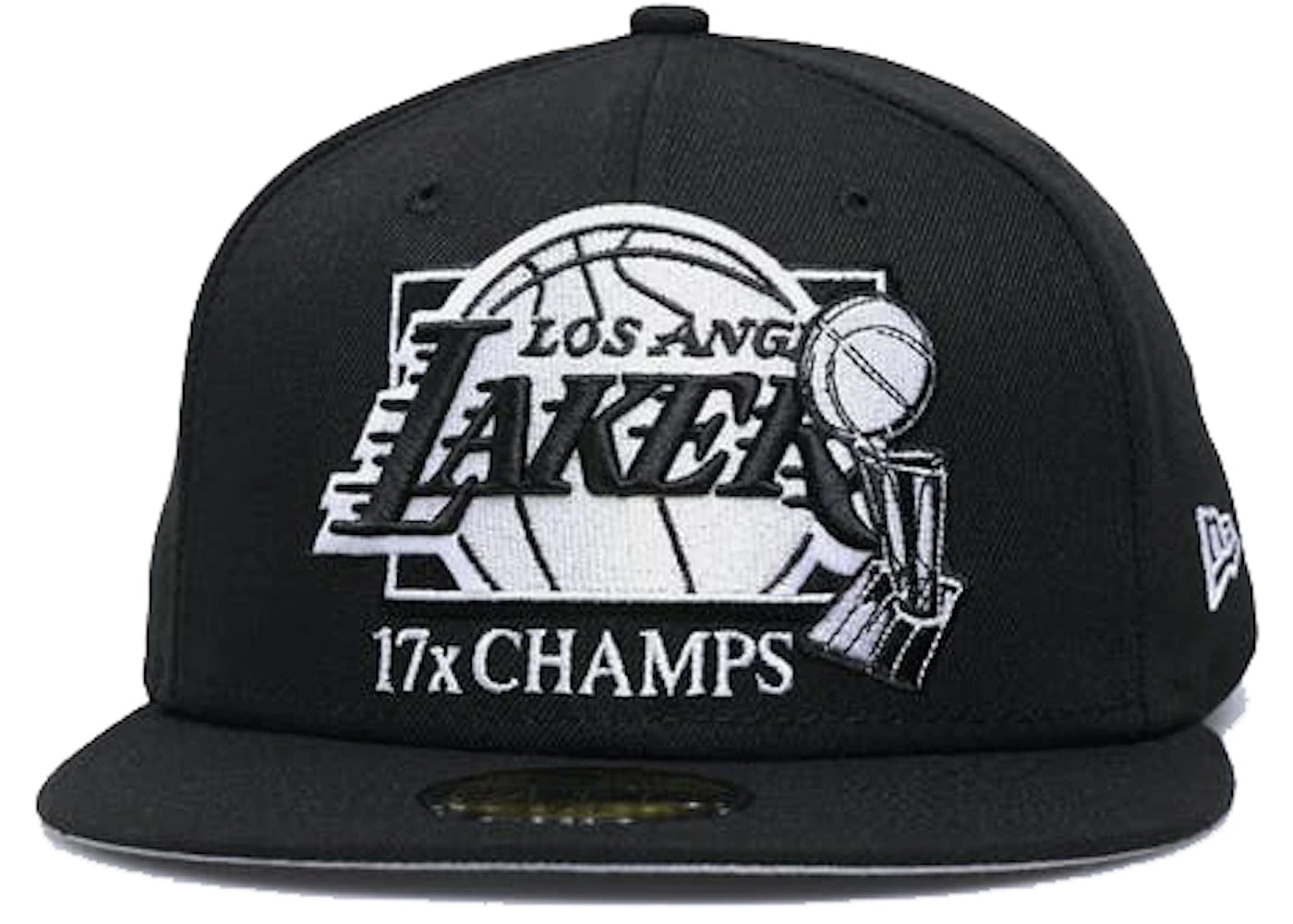 New Era Los Angeles Lakers NBA20 59Fifty Fitted Hat Black