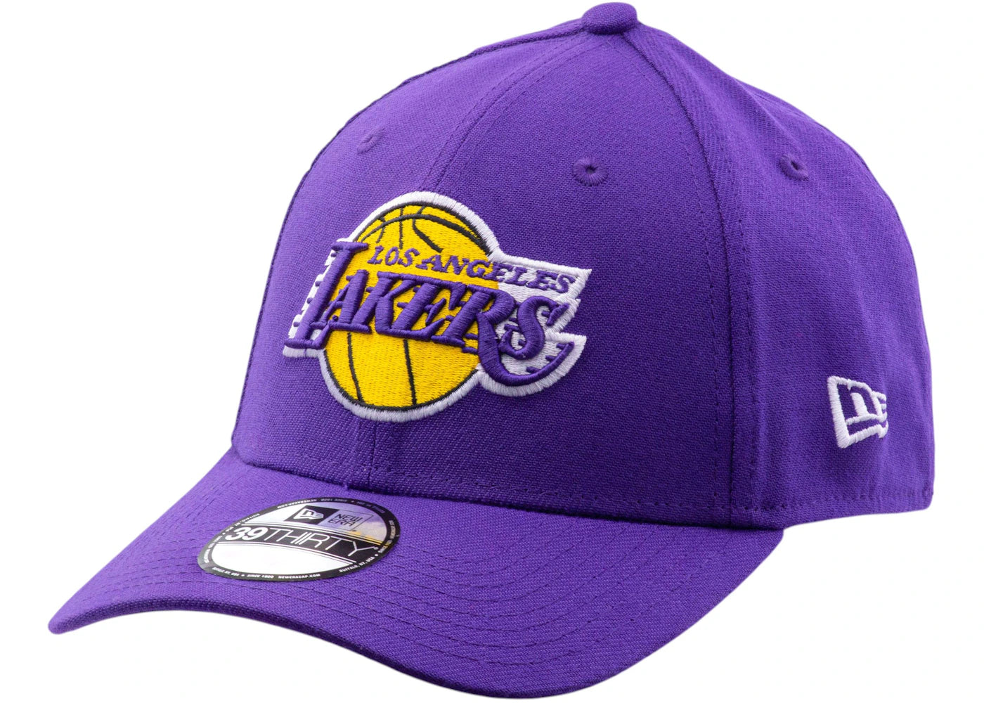 New Era Los Angeles Lakers Team Classic 39Thirty Hat Purple