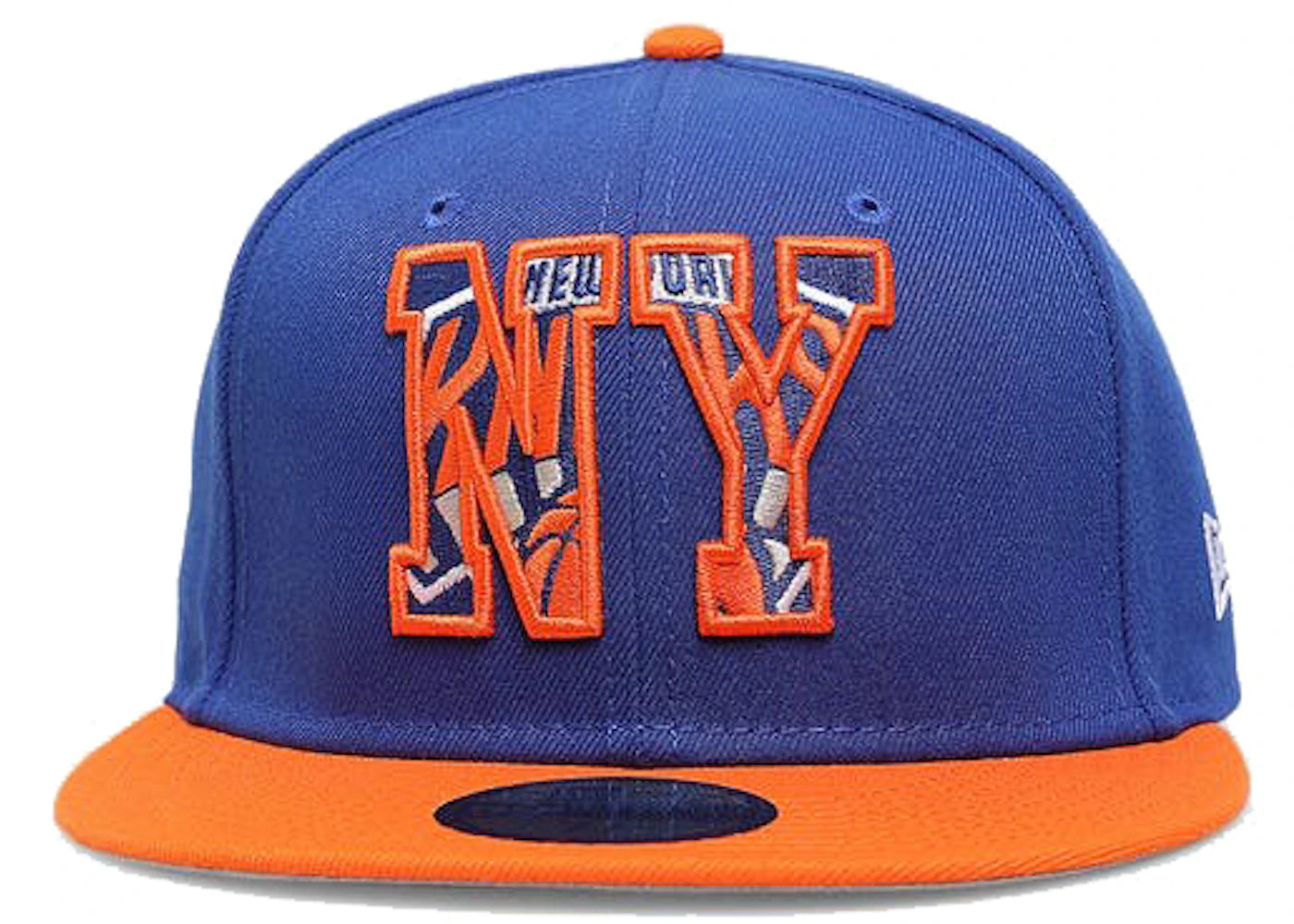 New Era New York Knicks NBA '21 Draft 59Fifty Fitted Hat Medium Blue