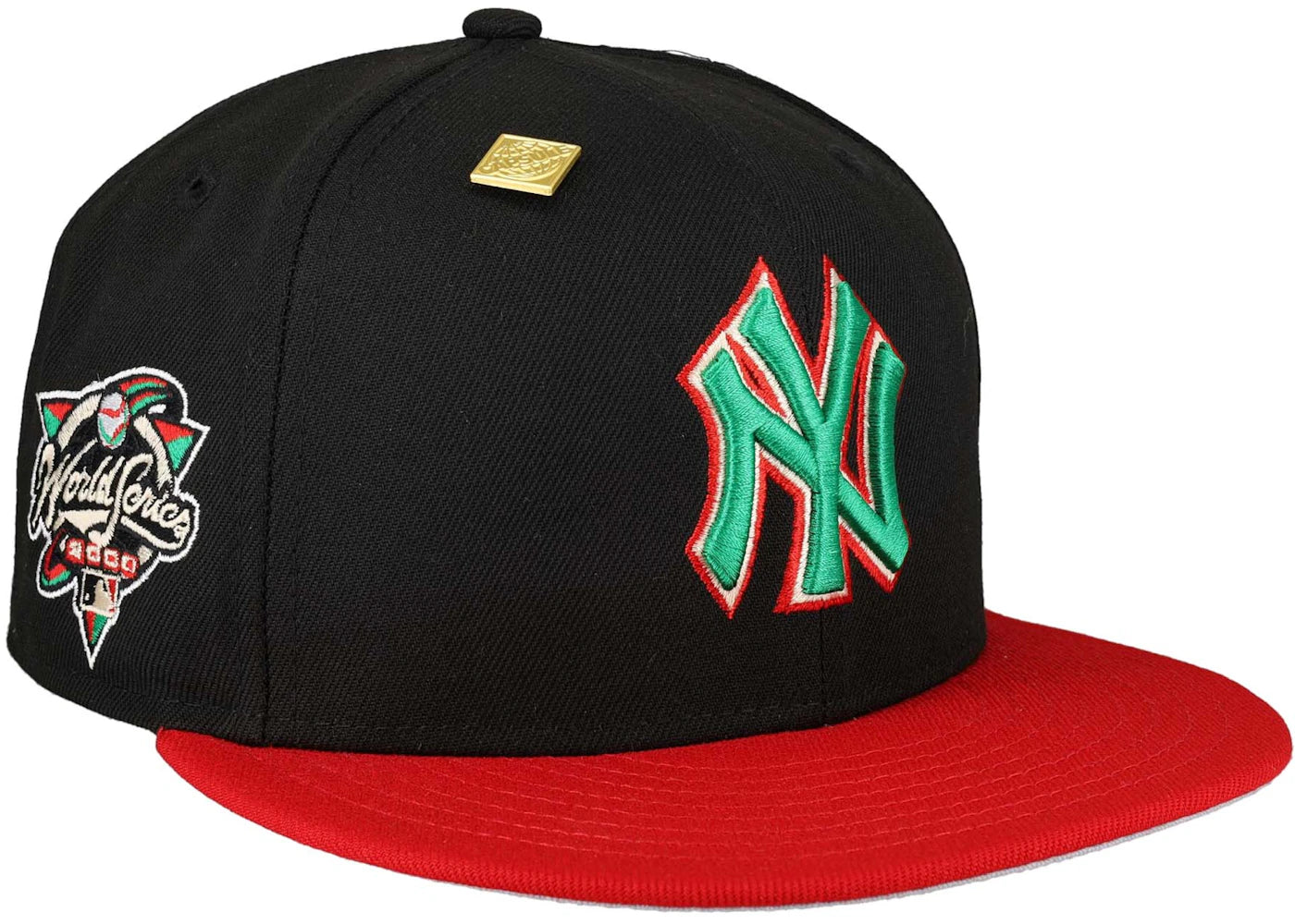 New Era New York Yankees 2000 World Series Capsule Exclusive 59Fifty Fitted Hat Black/Grey