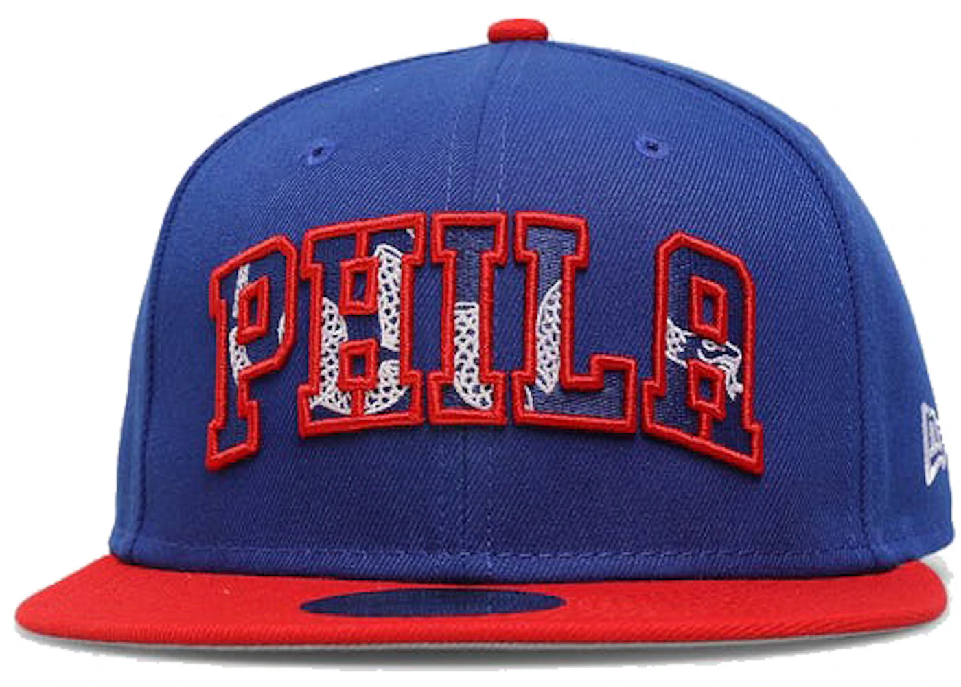 New Era Philadelphia 76ers '21 Draft 59Fifty Fitted Hat Medium Blue