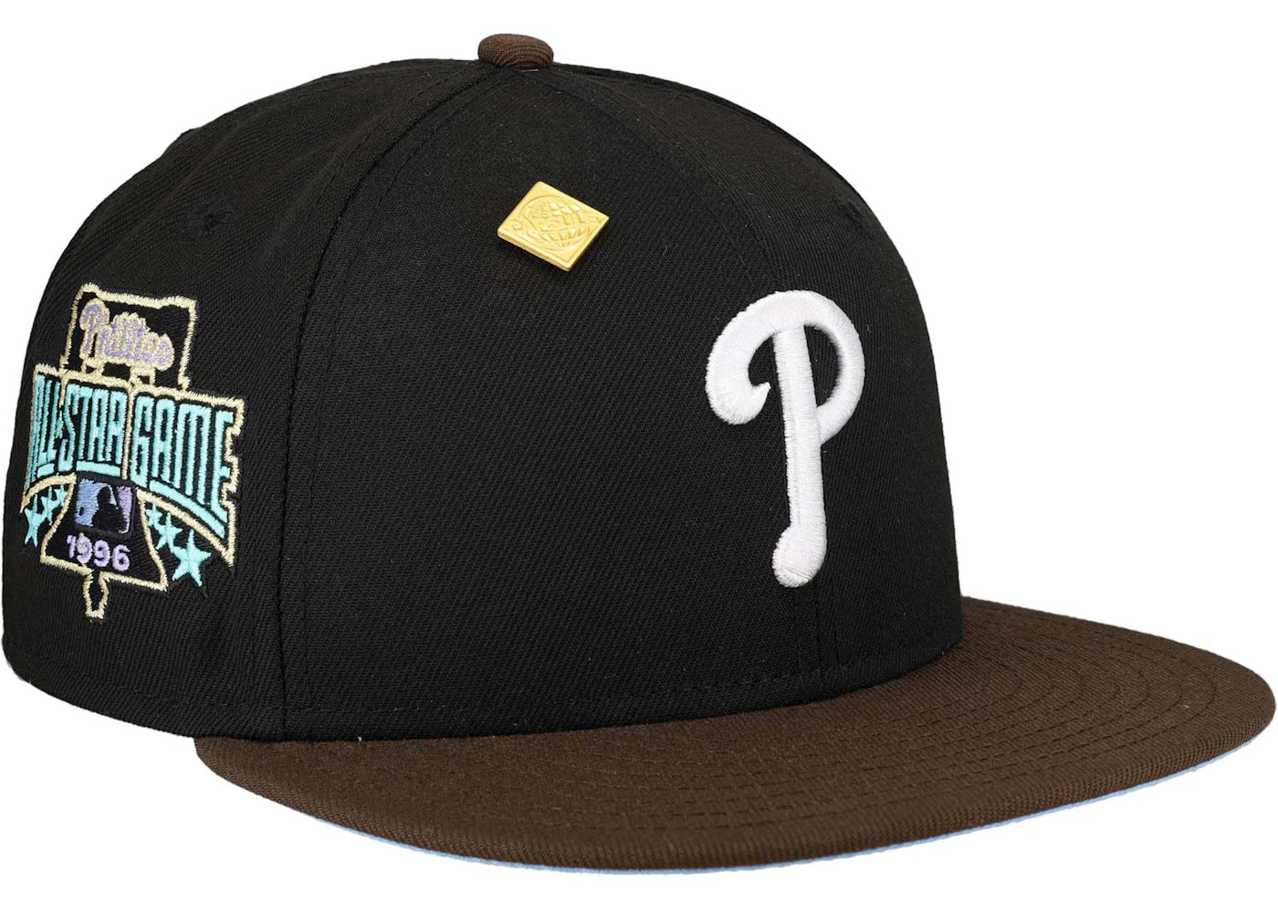 New Era Philadelphia Phillies Capsule Vintage Collection 1996 All Star Game 59Fifty Fitted Hat Black/Blue