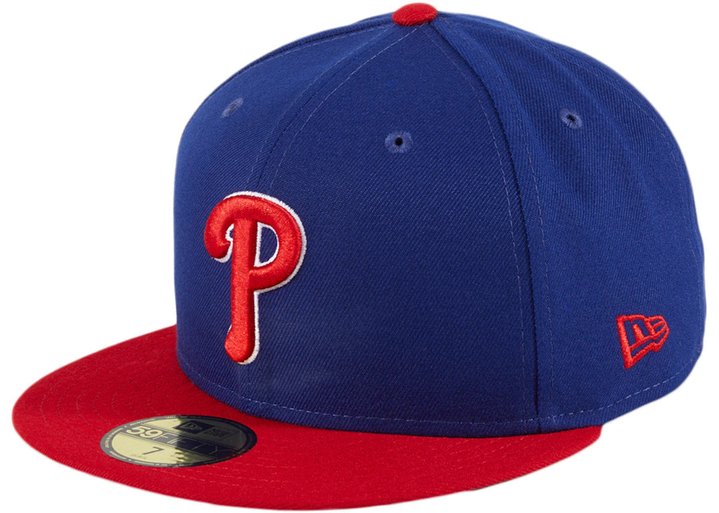 New Era Philadelphia Phillies On-Field Alternate Authentic Collection 59Fifty Fitted Hat Royal Blue/Red