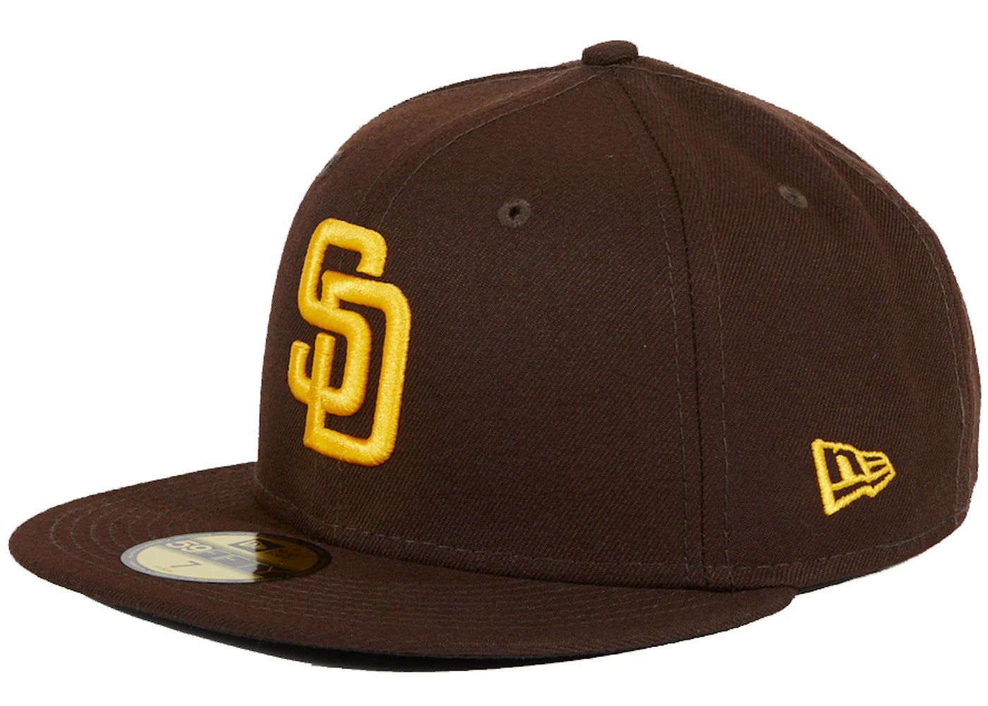 New Era San Diego Padres On-Field Home Authentic Collection 59Fifty Fitted Hat Brown