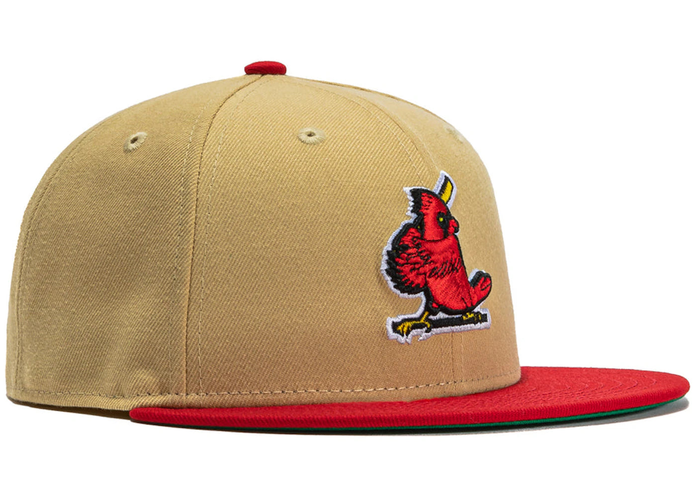New Era St Louis Cardinals 1964 Hat Club Exclusive 59Fifty Club Exclusive 59Fifty Fitted Hat Stone/Navy