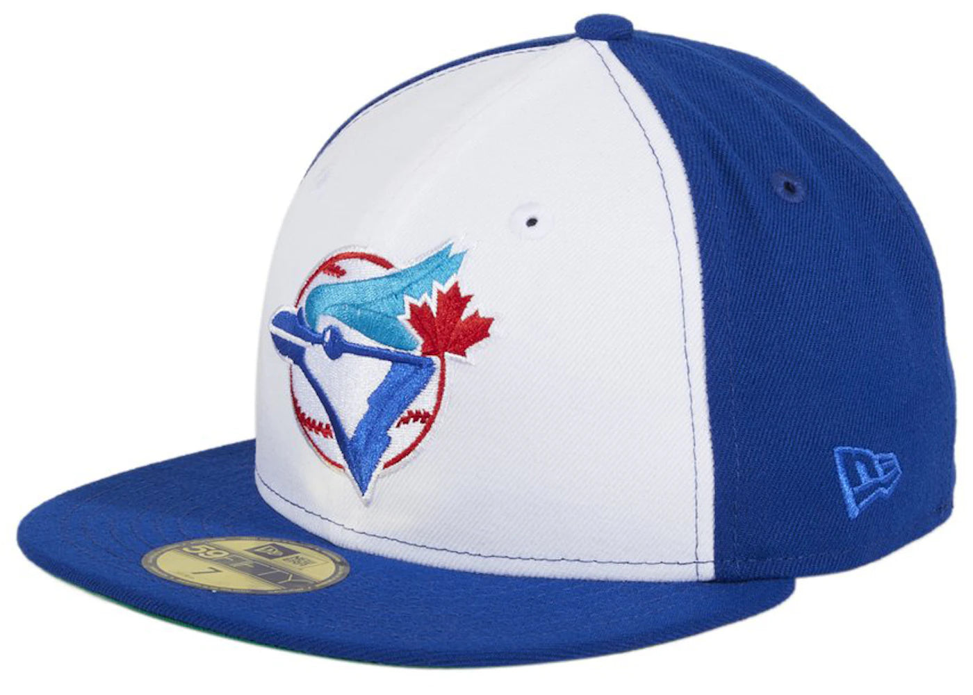 New Era Toronto Blue Jays All Star Game 1991 Patch Rail 59Fifty Fitted Hat White/Royal Blue
