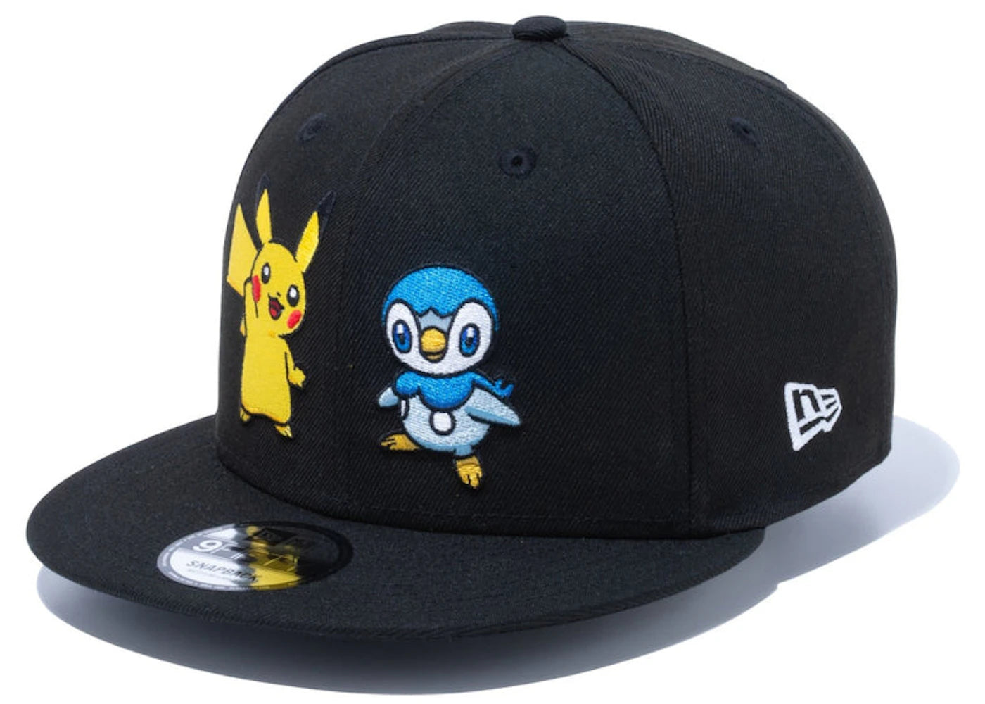 New Era x Pokemon Pikachu & Piplup 9Fifty Hat Black