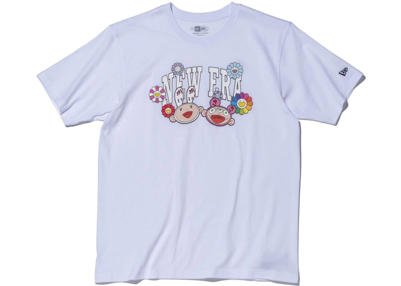 New Era x Takashi Murakami Kaikai Kiki Relaxed Fit S/S Tee White