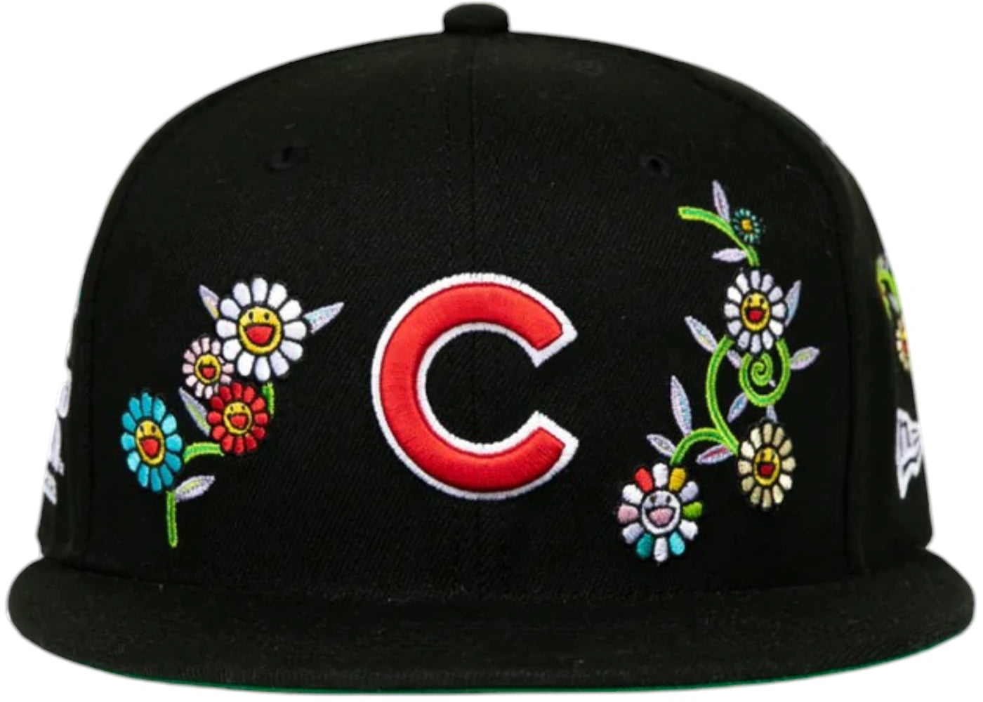 New Era x Takashi Murakami x MLB World Tour Tokyo Series 2025 New Era 59Fifty Cubs Fitted Hat Black