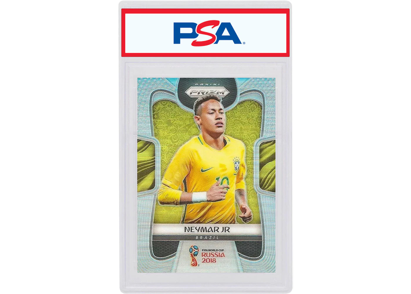 Neymar Jr. 2018 Panini Prizm World Cup Silver #25 (PSA or BGS Graded)