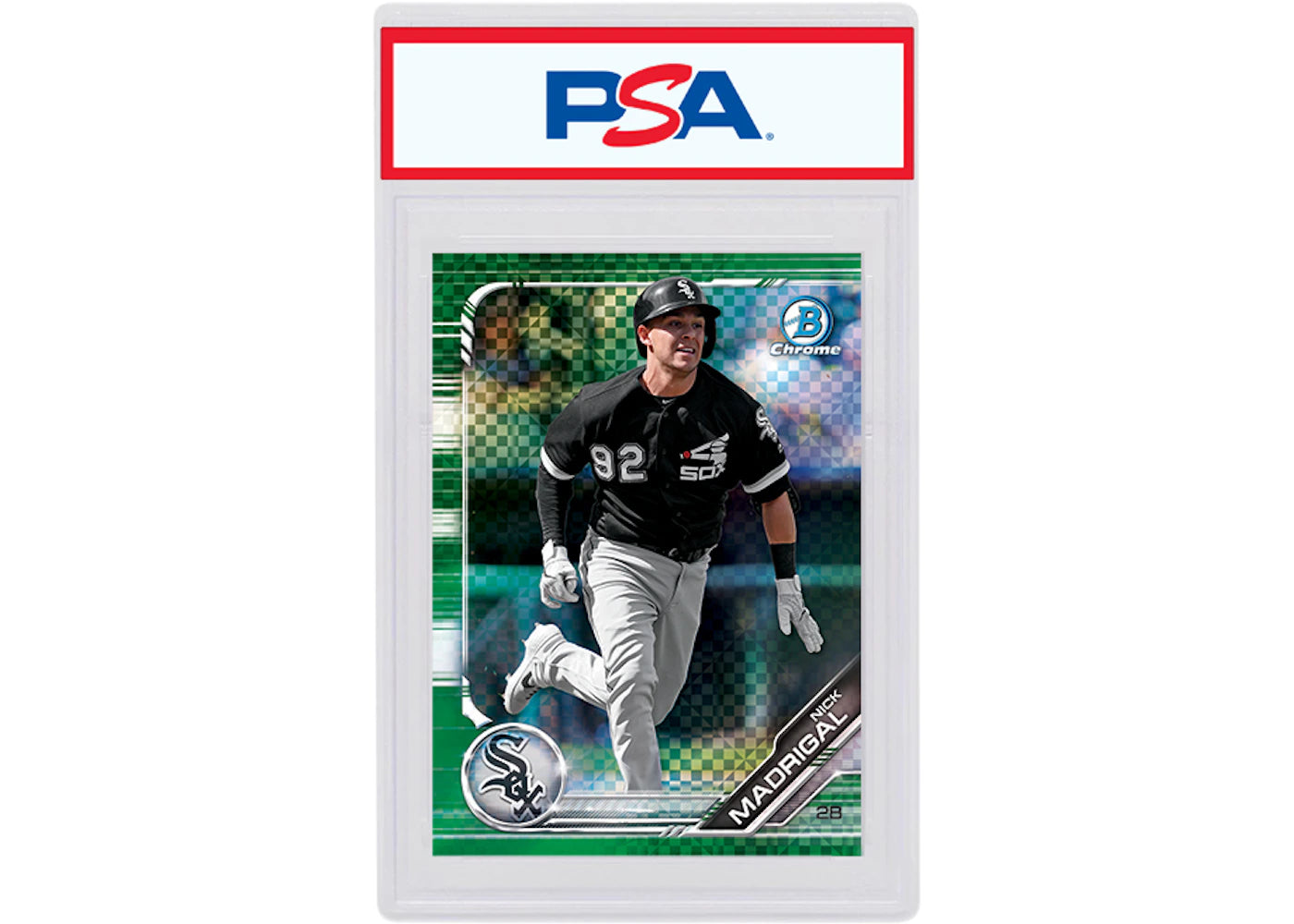 Nick Madrigal 2019 Bowman Chrome X Green X-Fractor /31 BCP-173 (PSA or BGS Graded)