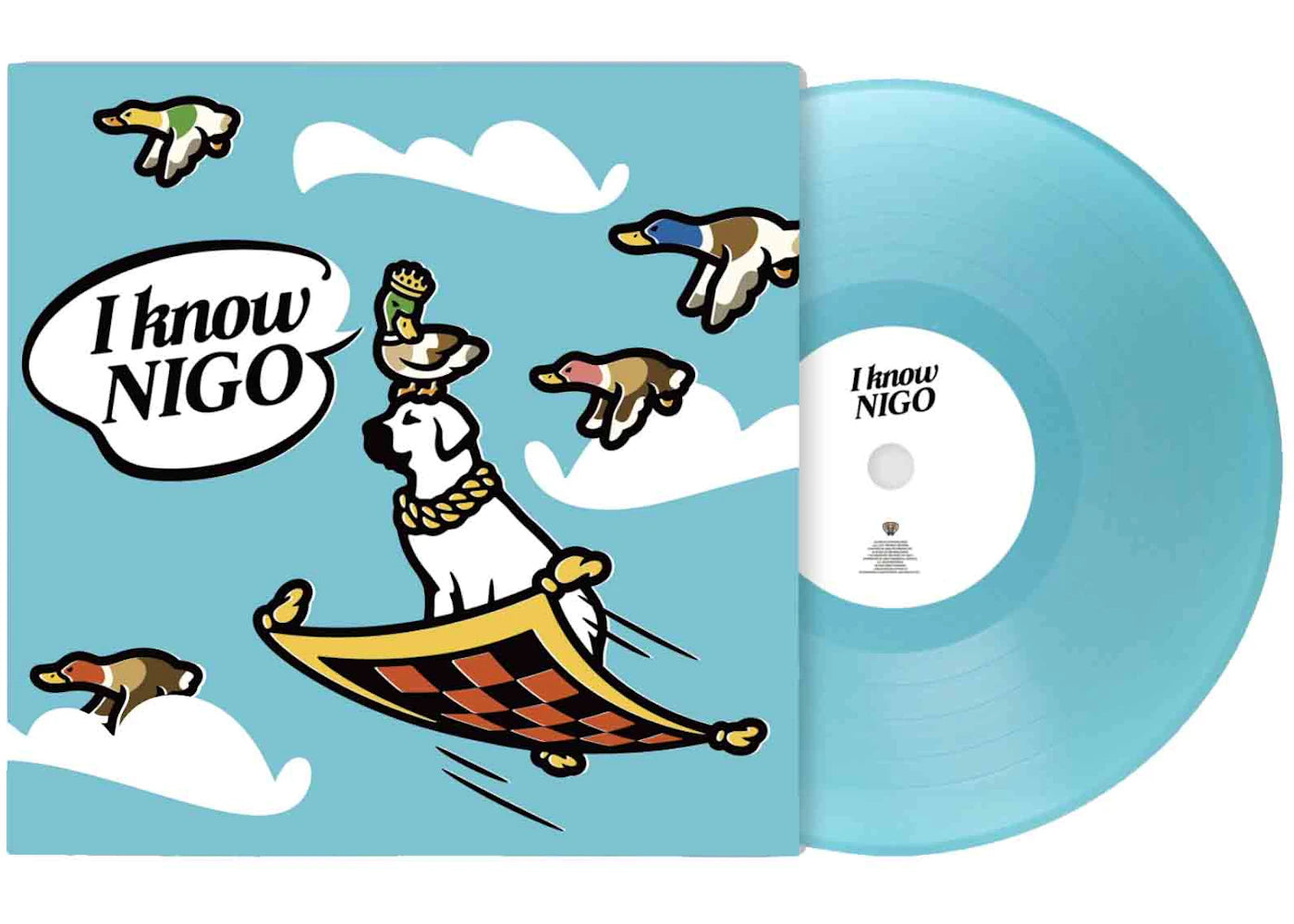 Nigo I Know Nigo LP Vinyl Sky Blue