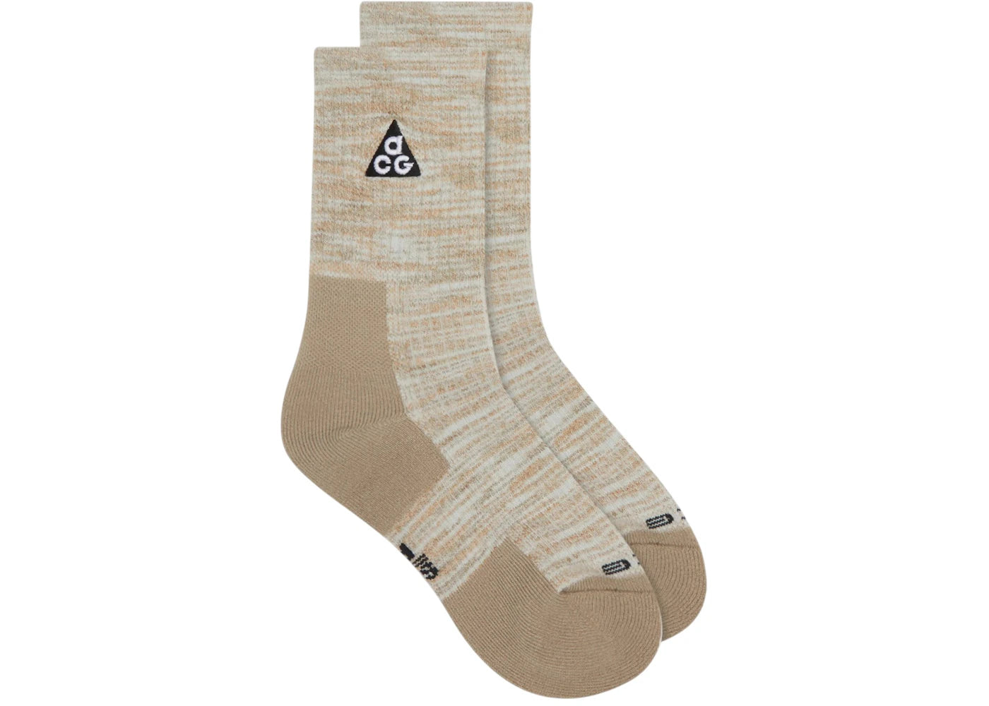 Nike ACG Everyday Cushioned Crew Sock Light Bone/Volt/Khaki