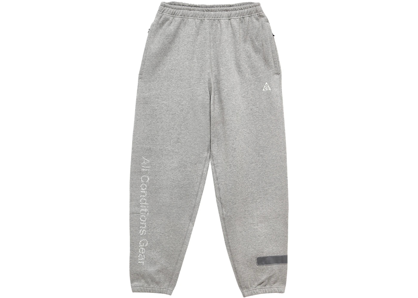 Nike ACG Therma-FIT Airora Full-Zip Fleece Joggers Grey Heather/Black/Light Smoke Grey
