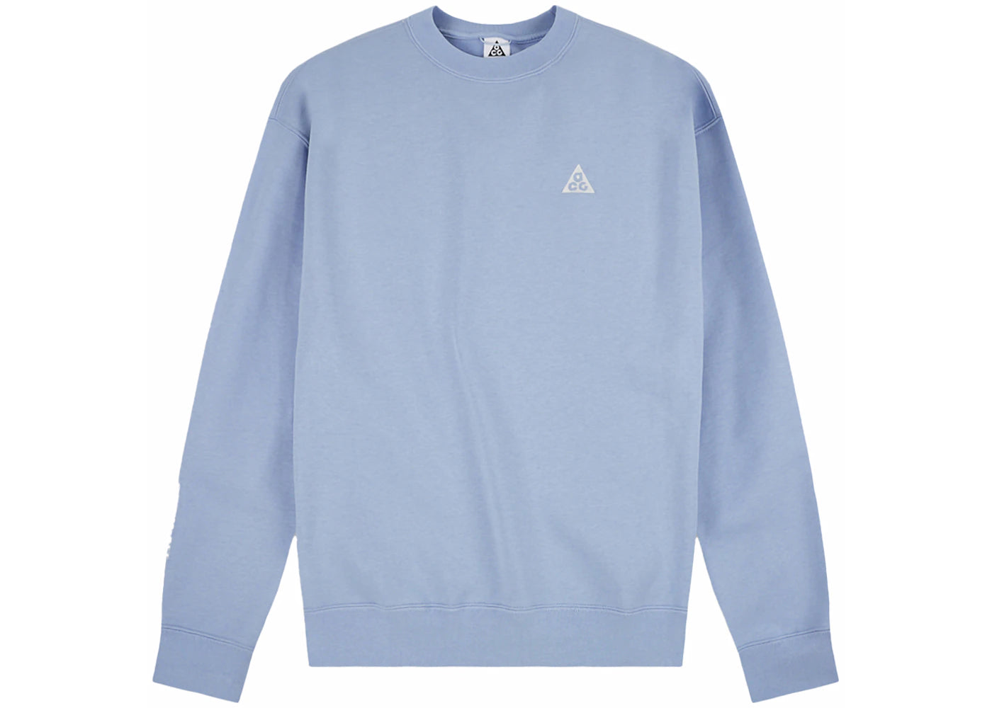 Nike ACG Therma-Fit Tuff Fleece Crewneck Light Blue/White