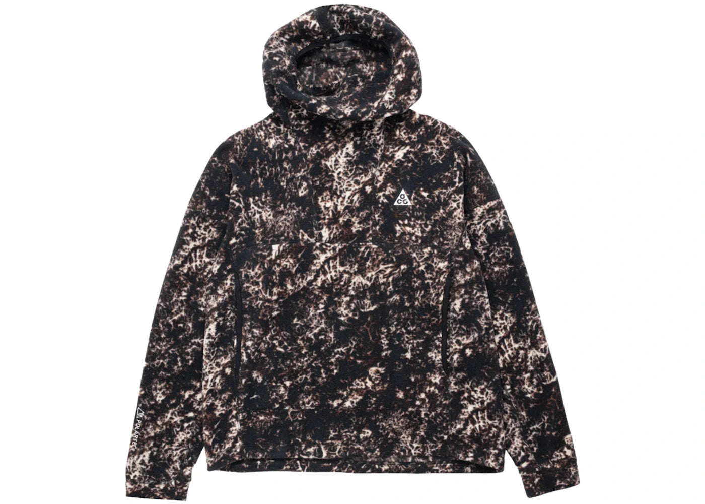 Nike ACG Therma-Fit Wolf Tree Pullover Fleece Hoodie Light Orewood Brown
