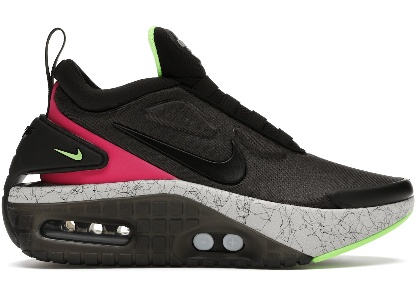 Nike Adapt Auto Max Black Laser Fuchsia Electro Green (EU Charger)