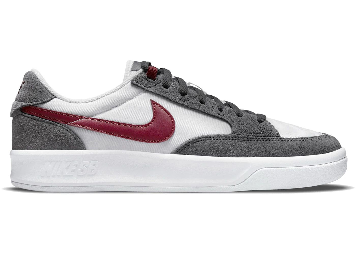 Nike Adversary SB Premium Iron Grey Team Red