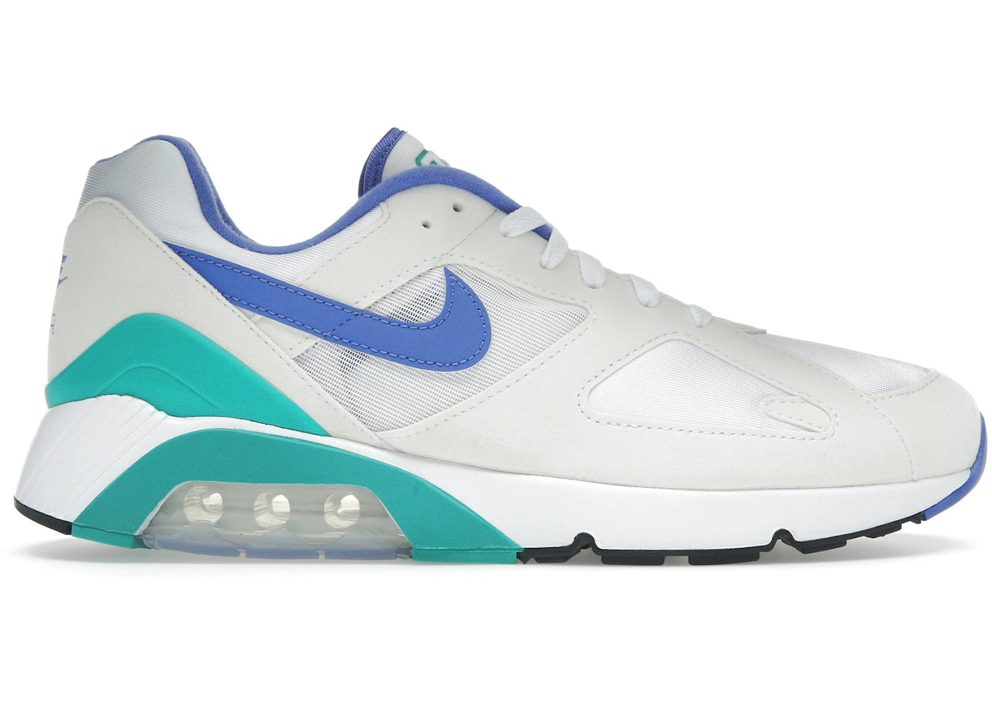Nike Air 180 White Medium Blue Clear Jade