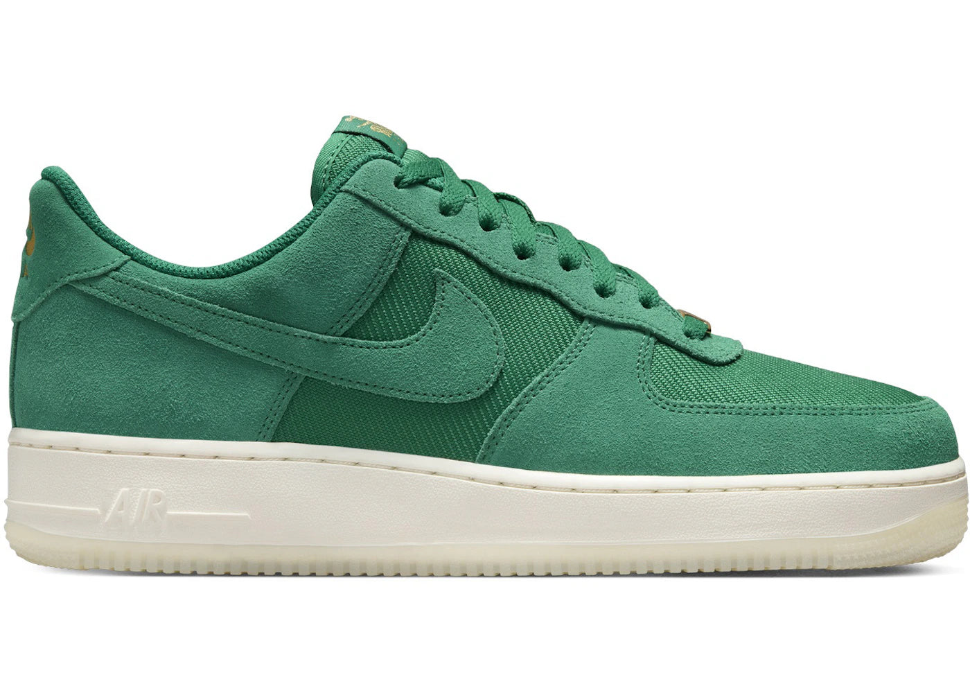 Nike Air Force 1 Low '07 LV8 Malachite Pale Ivory Metallic Gold