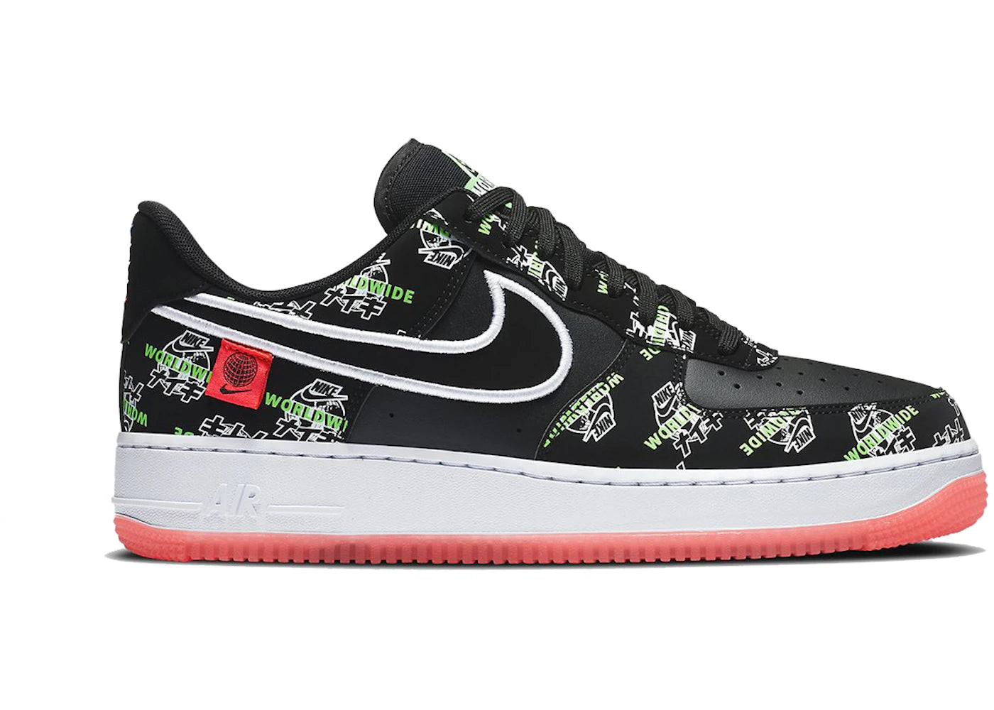 Nike Air Force 1 Low '07 LV8 Worldwide Pack Katakana Black