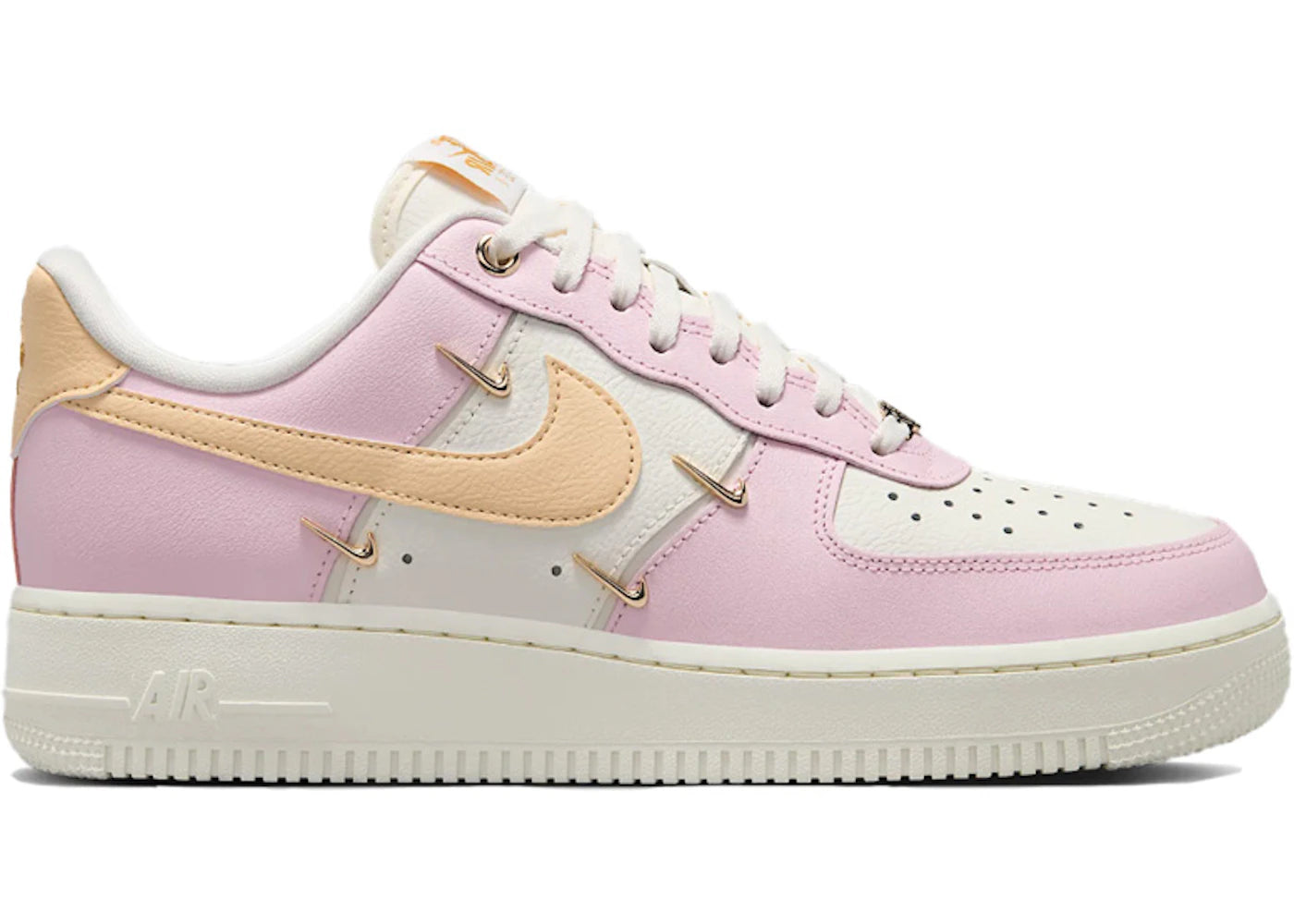 Nike Air Force 1 Low '07 LX Pink Foam Mini Swoosh (Women's)