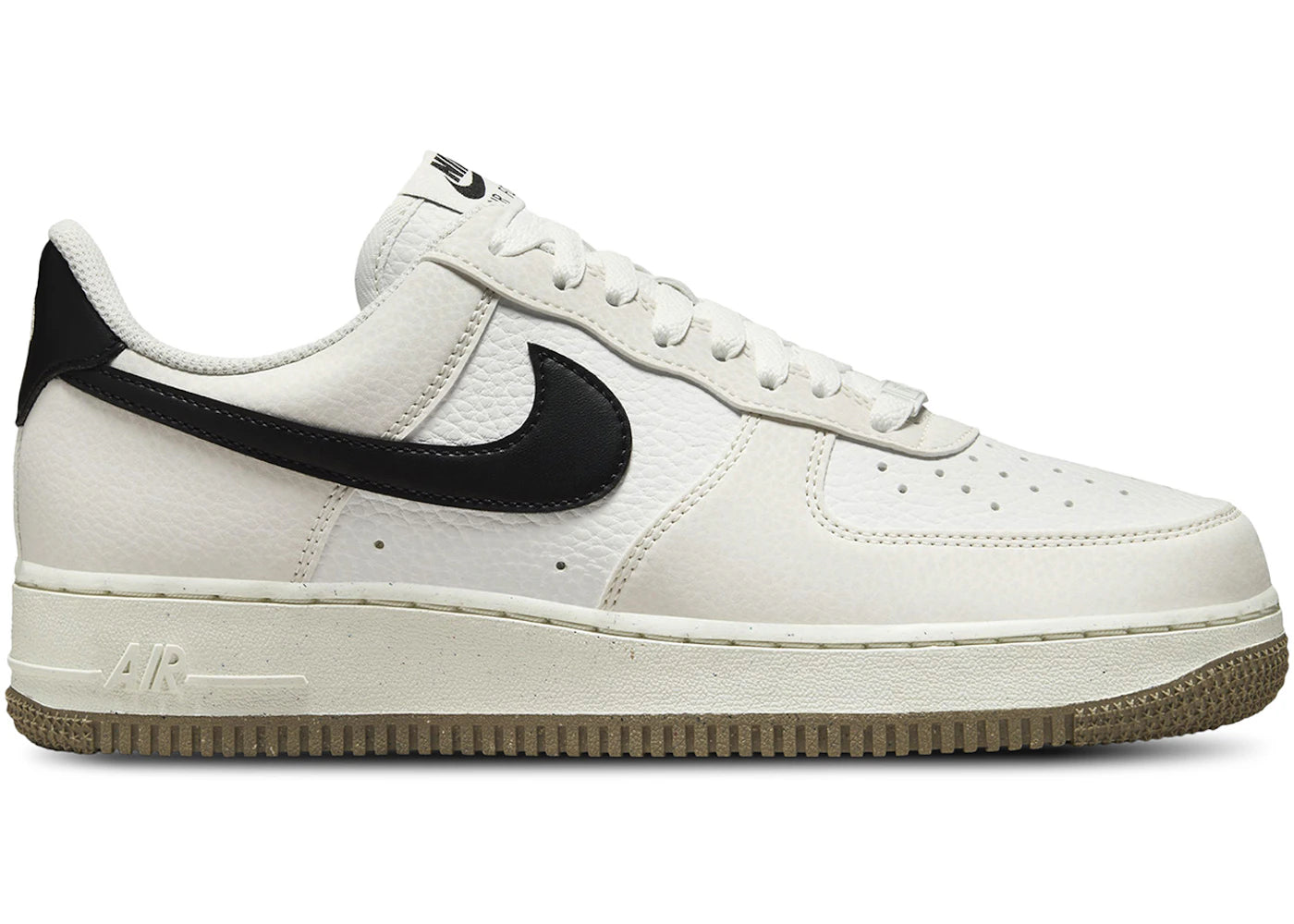 Nike Air Force 1 Low '07 Next Nature Summit White Black Khaki (Women's)